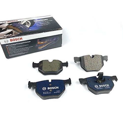 BOSCH BP1042 QuietCast Premium Semi-Metallic Disc Brake Pad Set - Compatible with Select BMW 525i, 528i, 528i xDrive, 528xi, 530i, 530xi, 535i xDrive, 535xi, X5, X6; REAR - Image 2