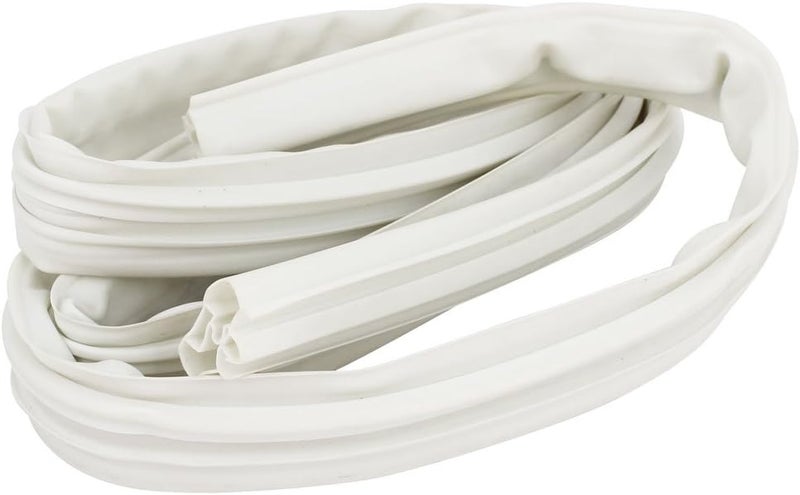 ZHuidjo Home Freezer Refrigerator Door Rubber Gasket Sealing Strip White 59" (SN: 56f 3bc 180 c99 f0a) - Image 1