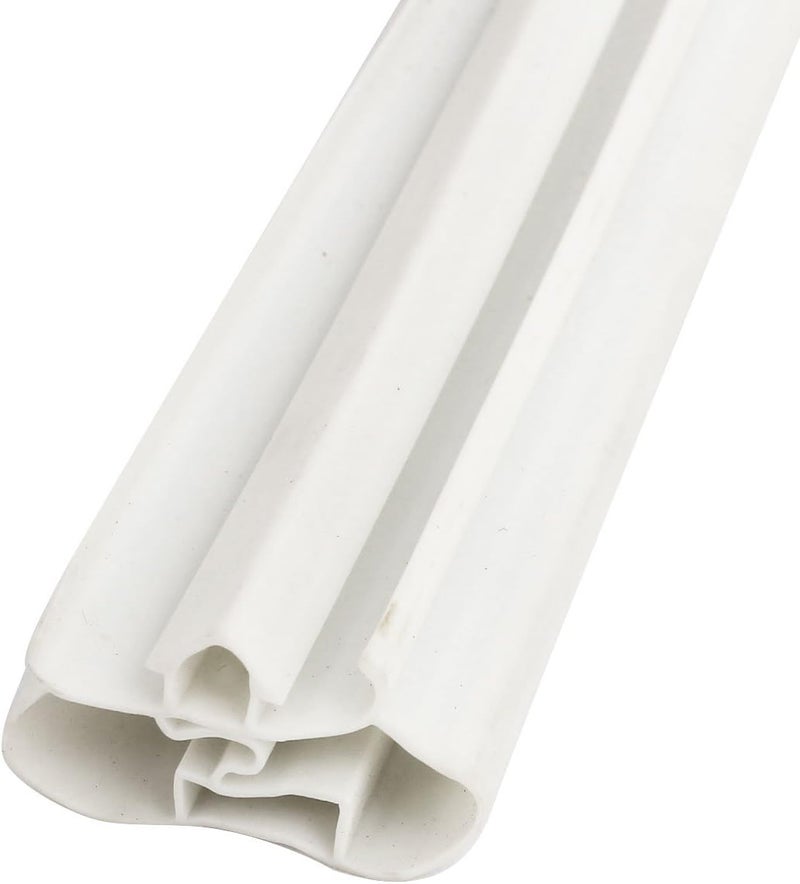 ZHuidjo Home Freezer Refrigerator Door Rubber Gasket Sealing Strip White 59" (SN: 56f 3bc 180 c99 f0a) - Image 2