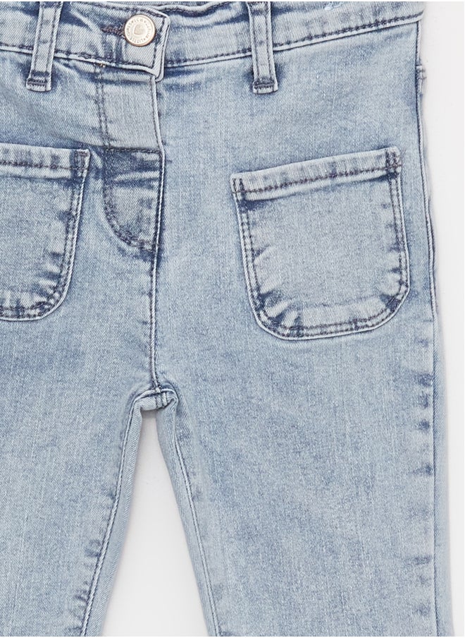 LC WAIKIKI - Basic Baby Girl Denim Trousers - Image 1
