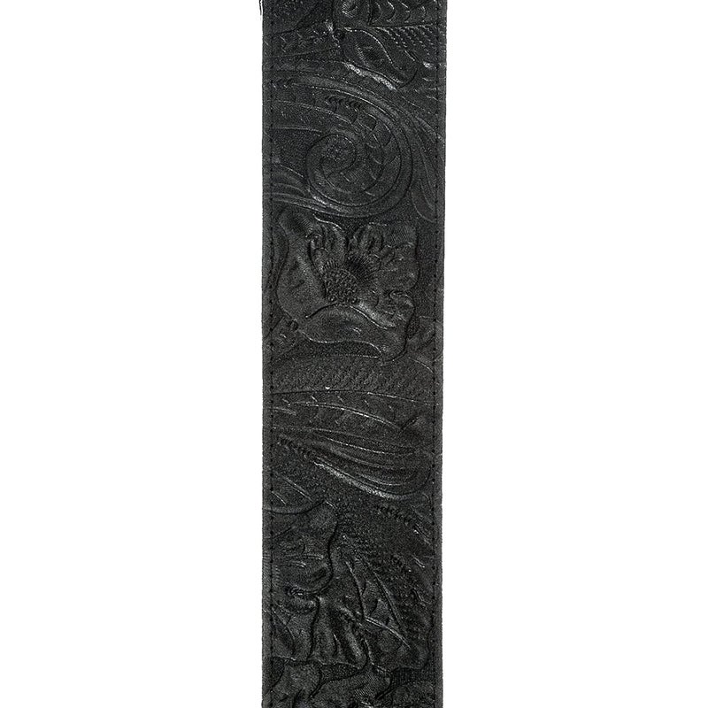 D'Addario 2.5 Lth Embossed Bk (25LE00) - Image 2