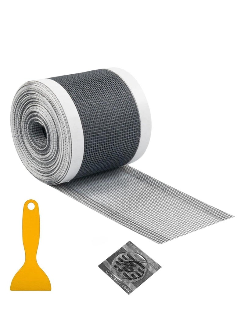 Disposable Self-Adhesive Shower Drain Hair Catcher – Anti-Blocking Floor Drain Strainers for Kitchen, Bathroom, Laundry, and Bathtub – Includes Cleaning Shovel for Easy Maintenance (10 cm Width) - Image 1