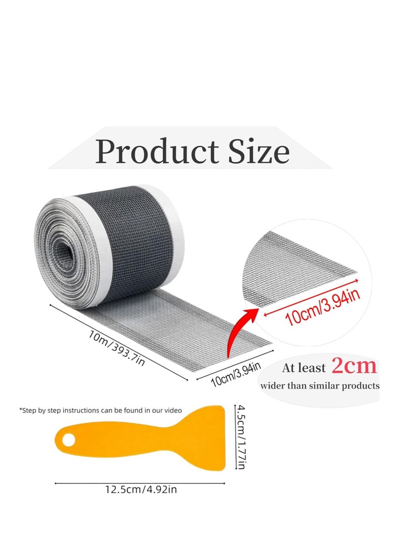 Disposable Self-Adhesive Shower Drain Hair Catcher – Anti-Blocking Floor Drain Strainers for Kitchen, Bathroom, Laundry, and Bathtub – Includes Cleaning Shovel for Easy Maintenance (10 cm Width) - Image 2