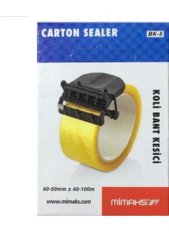 Mimaks Hand Held Box Tape Cutting Apparatus Black  - Image 1