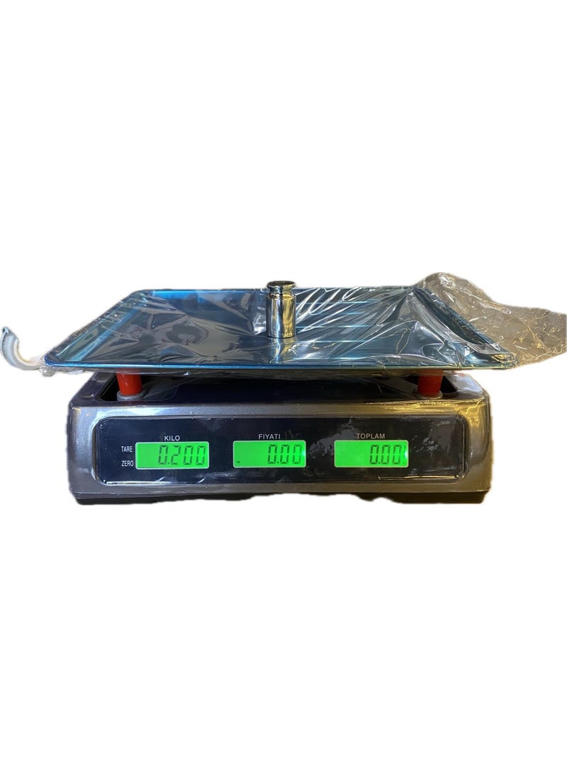 Plt Power 40KG/2GR Precision Price Calculating Scale (Charged and Battery)  - Image 4