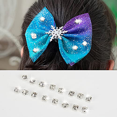 LolliBeads (TM) 100 Pcs Crystal Ringed Sew on Rhinestone Czech Glass with Silver Plated Brass Base Prongs Cup, White 3 mm - Image 5