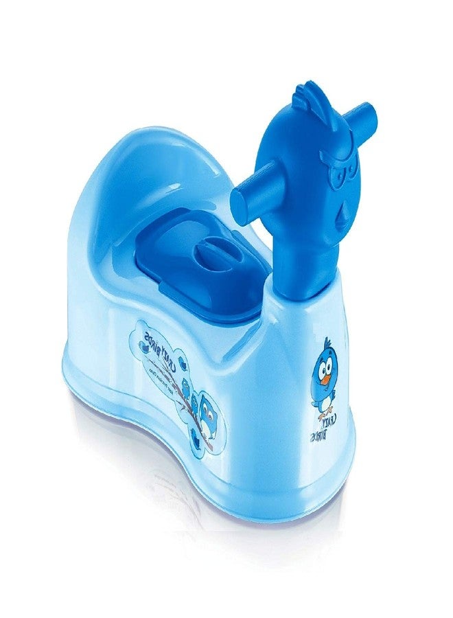 aaKaR Sonal - Crazy Bird - Baby Toilet Trainer Potty Seat with Lid Cover (Blue) - Image 5