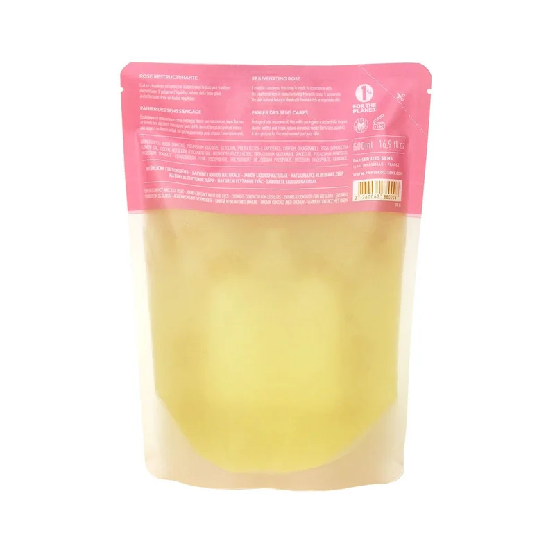 PANIER DES SENS Marseille liquid soap refill - Enchanting Rose 500ml