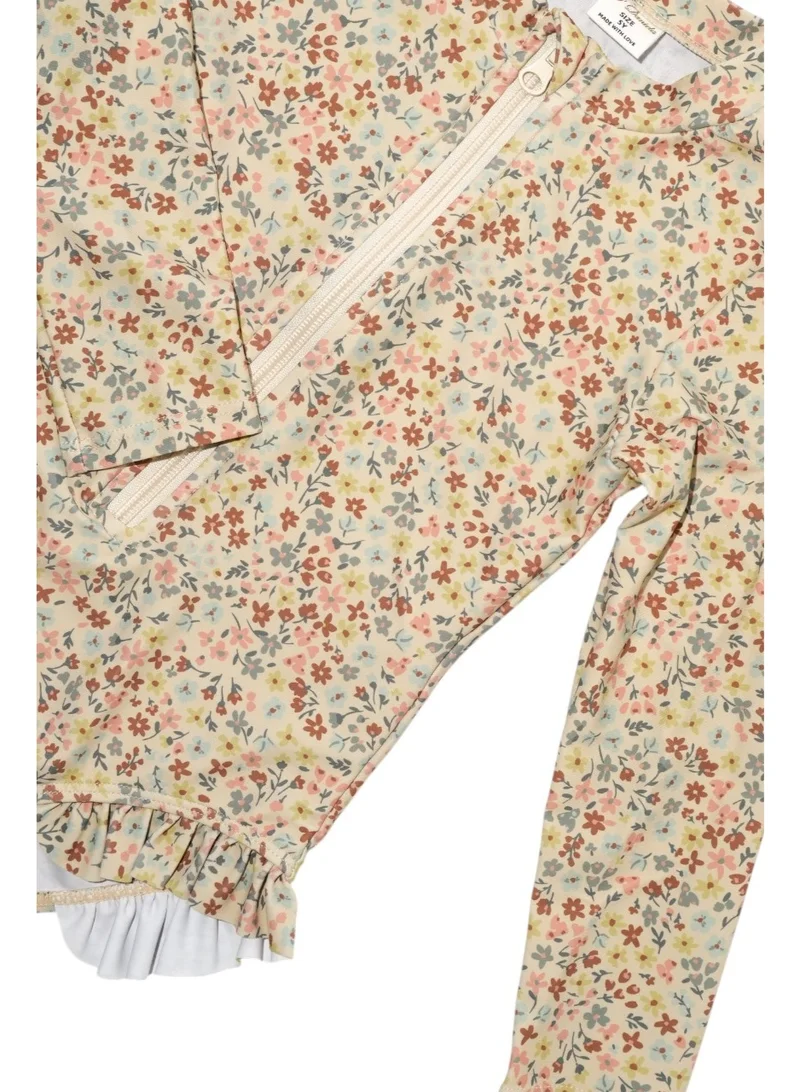 دىدانيالا D' Daniela - Autumn Blossom Swimwear - Multicolor
