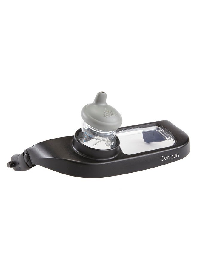 Contours Contours Stroller Snack Tray V2 - Cup Holder & Snack Tray Attachments - Black  - Image 3