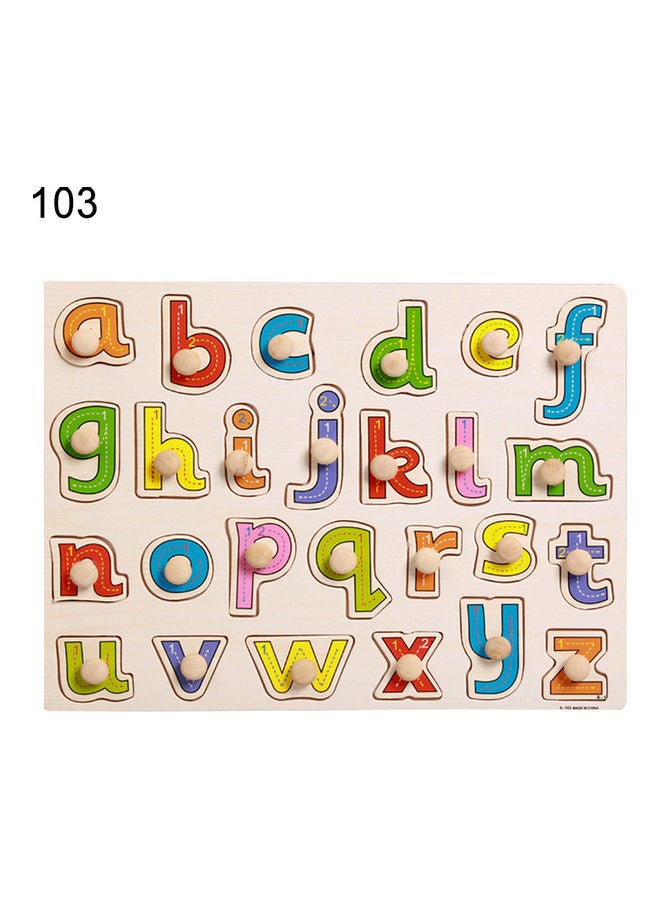 NIBEMINENT Alphabets Themed Board Puzzle Set