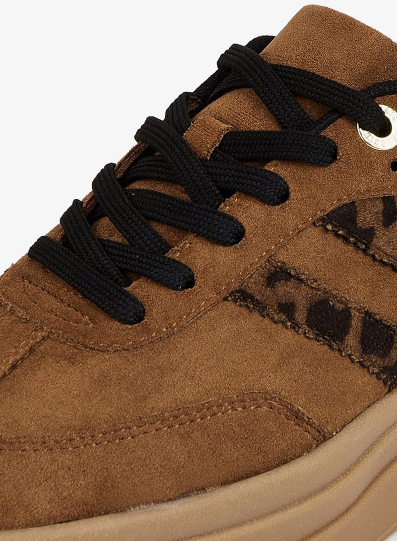 Celeste Women's Panelled Lace-Up Sneakers - Image 5