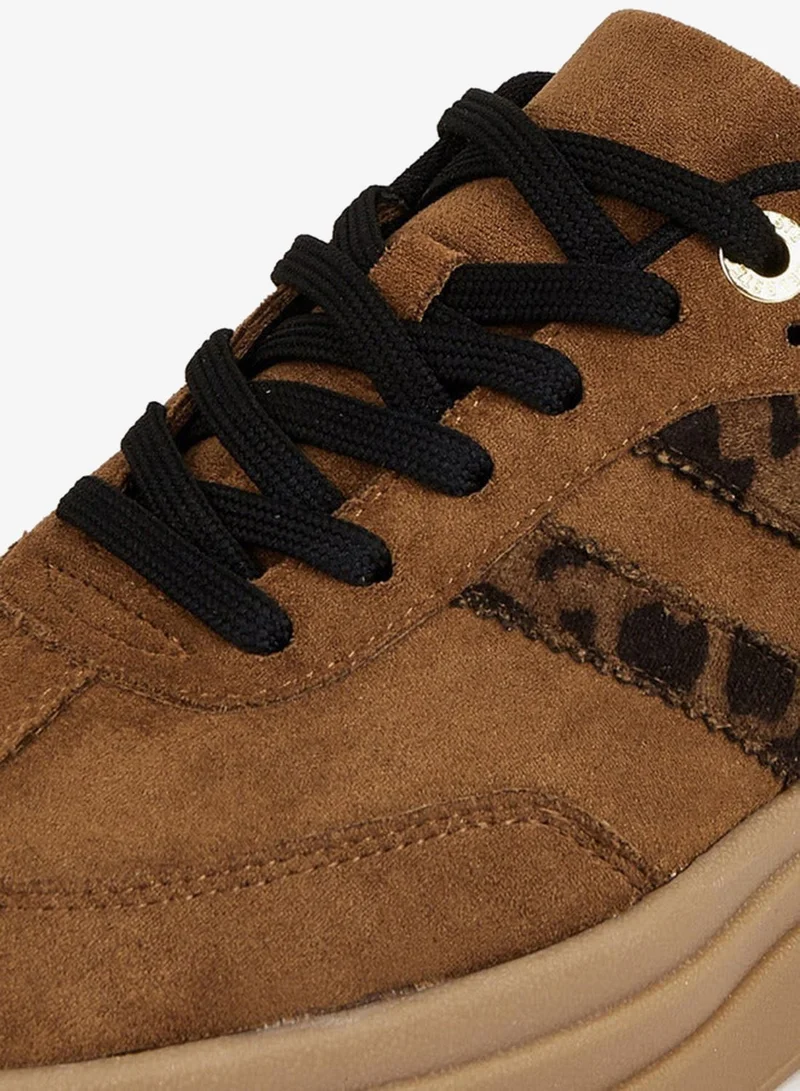 Celeste Women's Panelled Lace-Up Sneakers