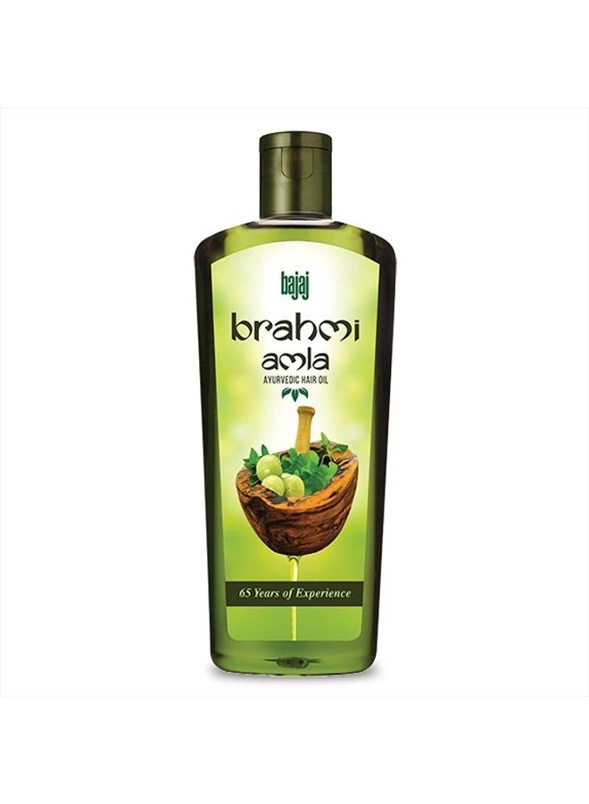 Bajaj Brahmi Amla Hair Oil ( Enriched with Ayurvedic Brahmi) 400ml  - Image 1