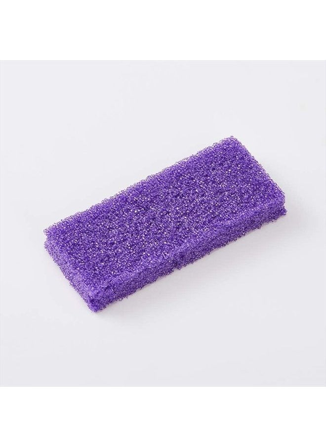 NOVAL - Pumice Stone for Feet Scrubber Dead Skin Disposable Foot Pumice Foot Callus Remover Pedicure Tools Purple Pumice Sponge Nail Salon Home Use,40 PCS - Image 1