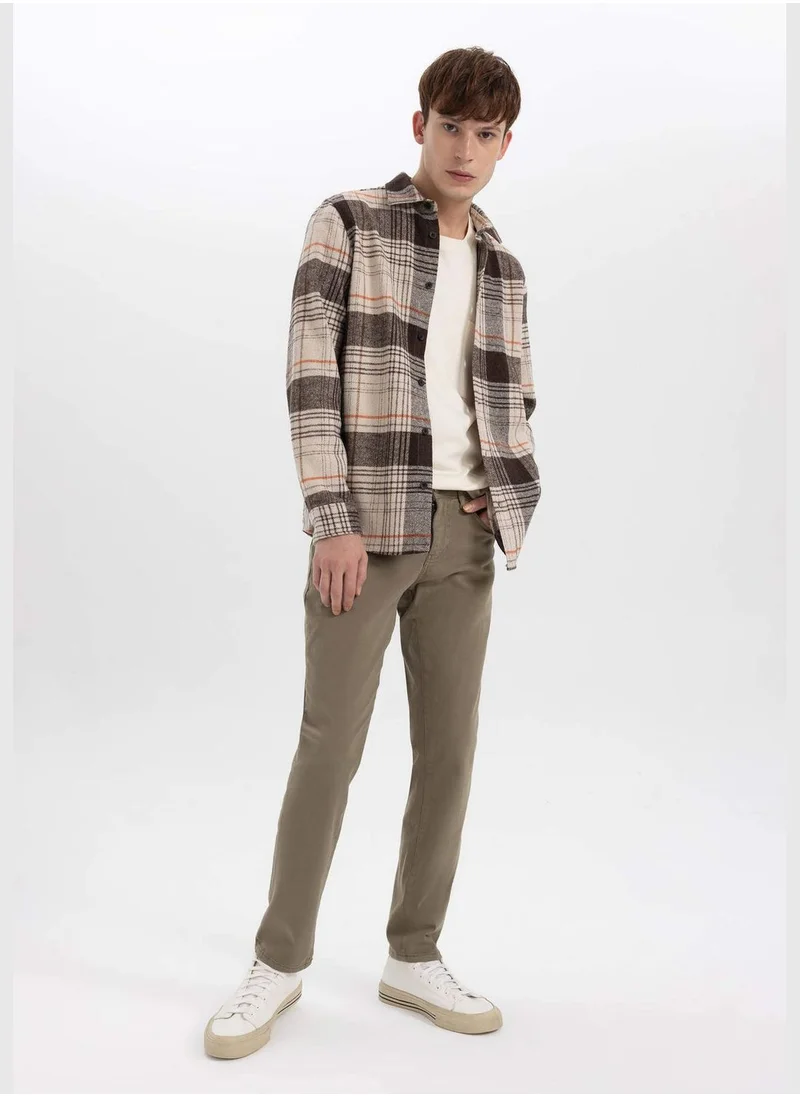 DeFacto Man Slim Fit Woven Woven Trousers