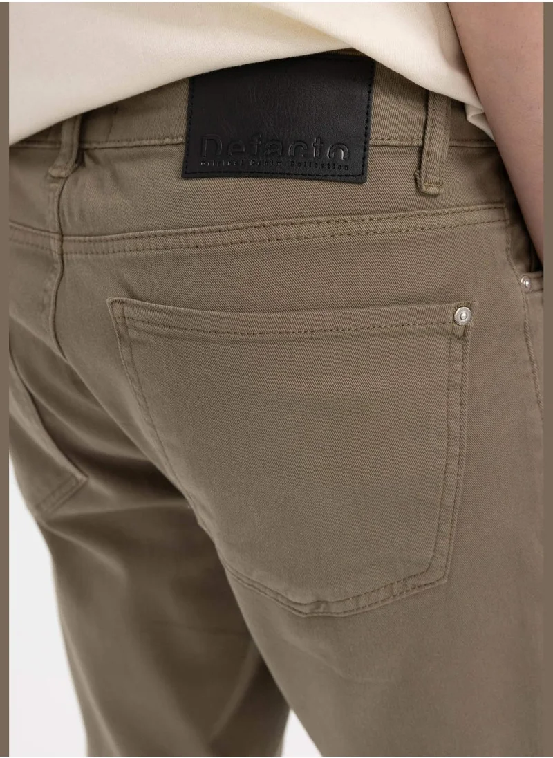DeFacto Man Slim Fit Woven Woven Trousers