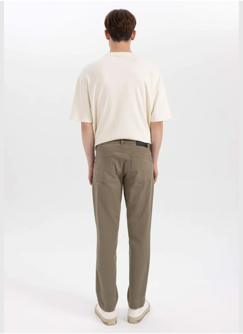 DeFacto Man Slim Fit Woven Woven Trousers