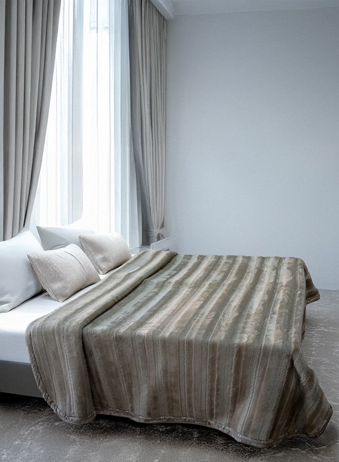 Mora spain Mora Premium Brushed Blanket model: 970 Size: 240x260 cm Spanish Made. - Image 1