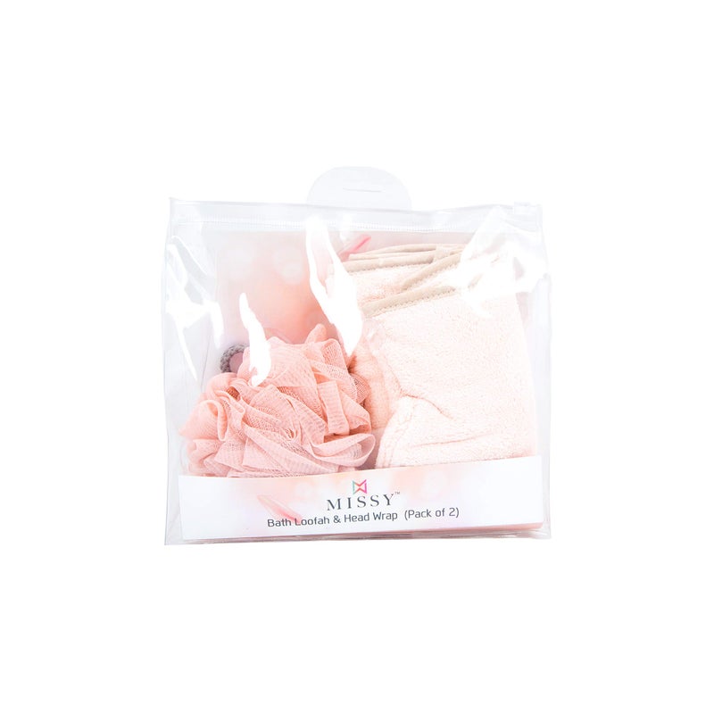 Missy Bath Loofah and Head Wrap, 123 g - Image 2