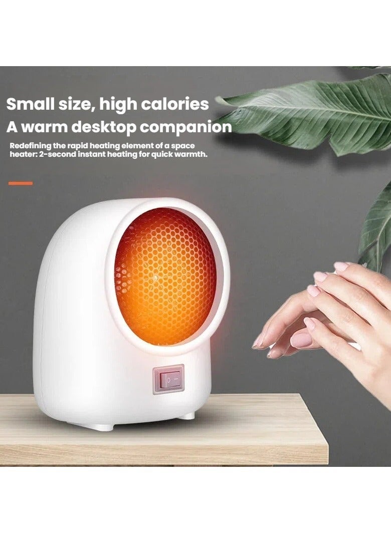 Portable Electric Heater UK Plug Overheat Protection Thermostat Heater for Indoor Use - Image 3