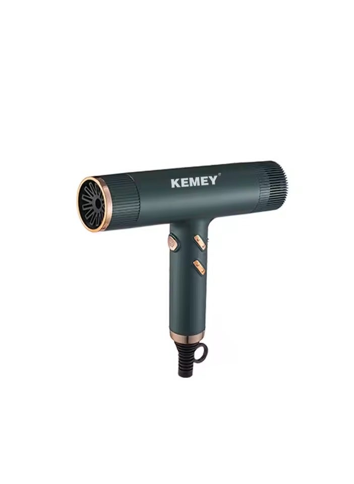 KEMEY High-Speed Negative Ion Hair Dryer | 110,000 RPM Brushless Motor | 1500W | Low Noise | 3-Speed & Hot/Cold Air Settings - Image 1