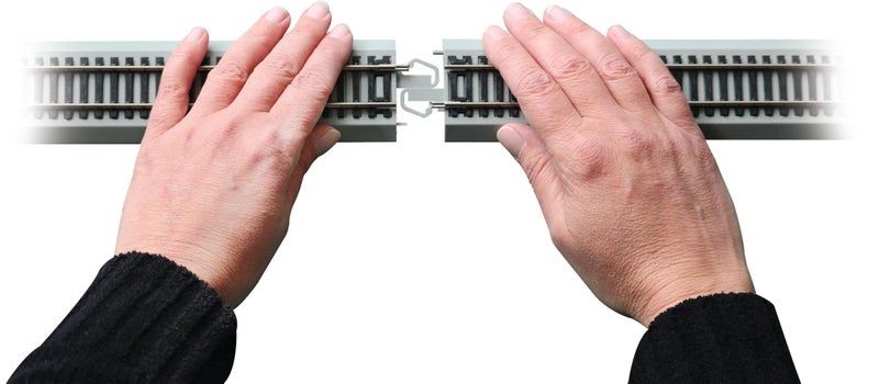 Bachmann Trains - Snap-Fit E-Z TRACK 30 DEGREE CROSSING (1/card) - NICKEL SILVER Rail With Gray Roadbed - HO Scale - Image 4