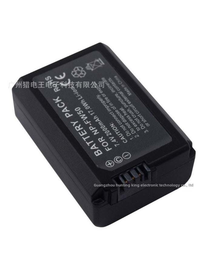 NP-FW50 Camera Battery A5000A5100A6000A6100 Digital Lithium Battery EOS550D Charger Suit-Standard Capacity:LCD Smart Charger