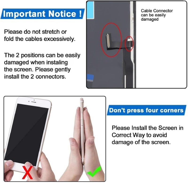 13 Pro 6.7 Inch LCD Display Screen Replacement with Advanced 3D Touch for Daily Use Material Repair Tool Kit - Image 2