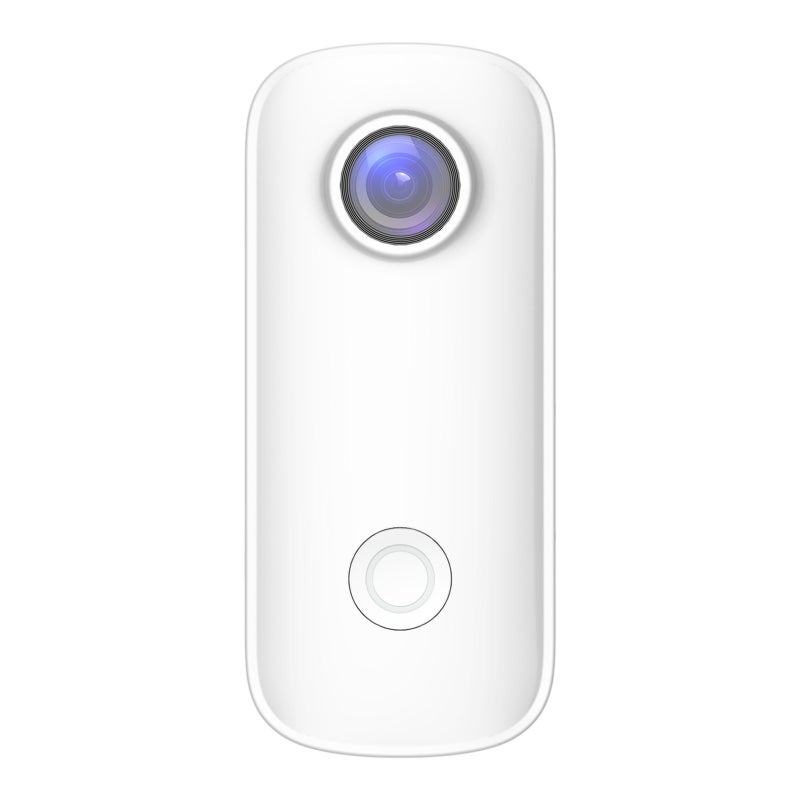 SJCAM C100 Mini Action Camera 1080P/30fps Digital Video Camera 30M Waterproof Magnetic Body Built-in Battery WiFi Connection APP Sharing with Waterproof Case Back Clip Lanyard - Image 1