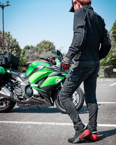 RIDEIRON Motorcycle Riding Shoes for Men Road Street Motocross Protective Boots Powersport Casual Motorcycle AntiSlip Shoes - Image 3