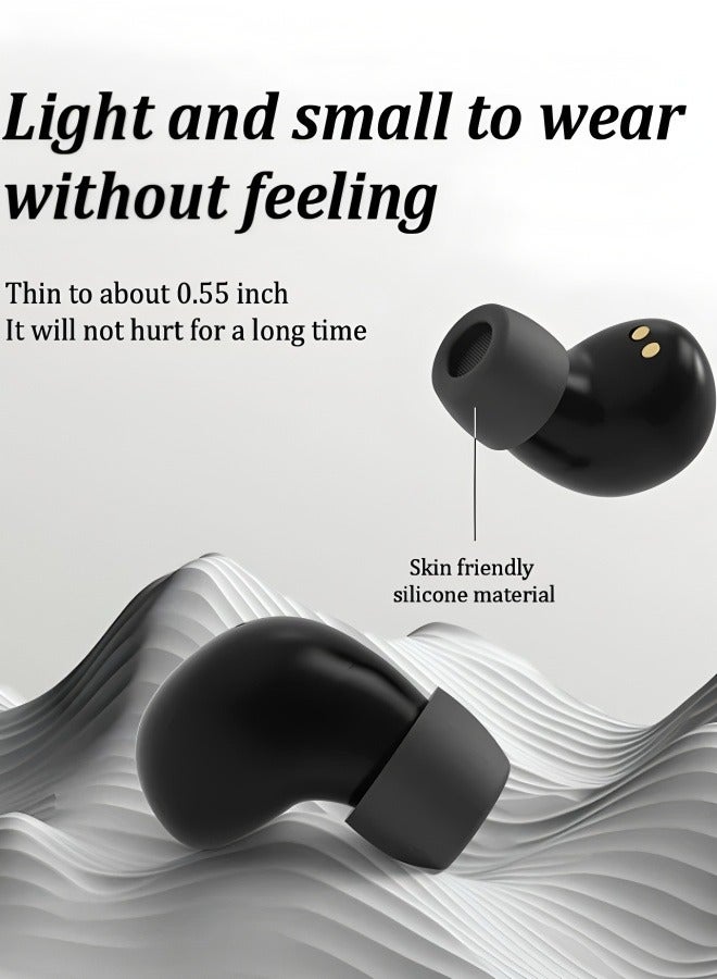 فليفيو سماعات أذن صغيرة لاسلكية صغيرة جدًا، سماعات أذن لاسلكية للنوم - Image 3