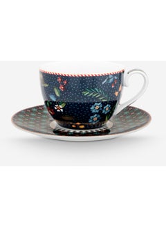 Pip Studio Berry Blues Blue Porcelain Teacup 280 ml  - Image 1