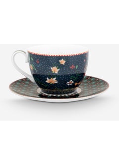 Pip Studio Berry Blues Blue Porcelain Teacup 280 ml  - Image 3