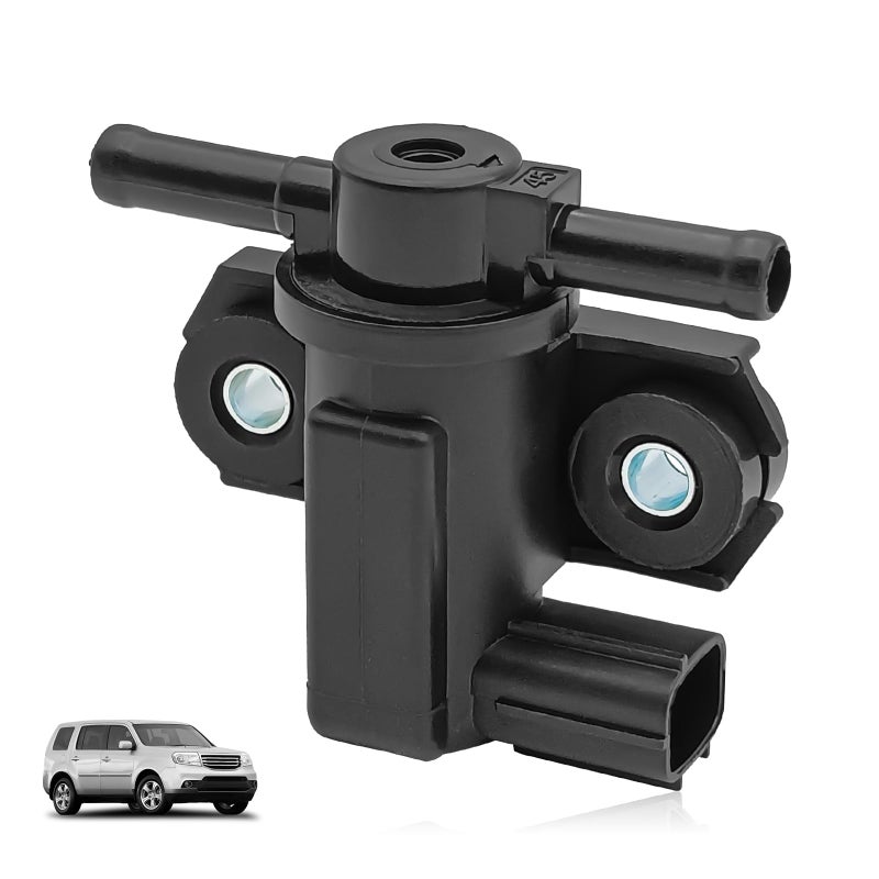 SYudwen Vapor Canister Purge Solenoid Valve Compatible with 30L V6 Accord 20042007 35L V6 Pilot 20052008 Odyssey 20052010 Ridgeline 20062008 Replace OE 911233 12581985 - Image 2