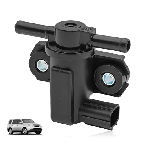 SYudwen Vapor Canister Purge Solenoid Valve Compatible with 30L V6 Accord 20042007 35L V6 Pilot 20052008 Odyssey 20052010 Ridgeline 20062008 Replace OE 911233 12581985 - Image 1