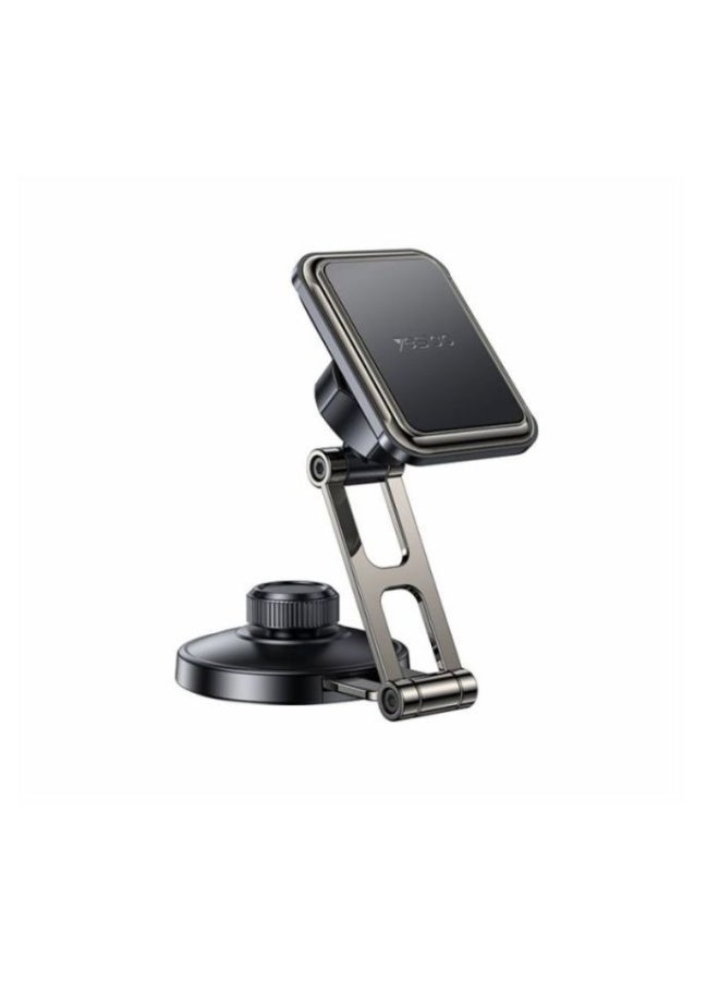 Yesido C264 Magnetic Car Phone Holder, 6 Magnet Strong Mount, 720° Adjustable Foldable Dashboard Holder for Floating Screen - Image 1