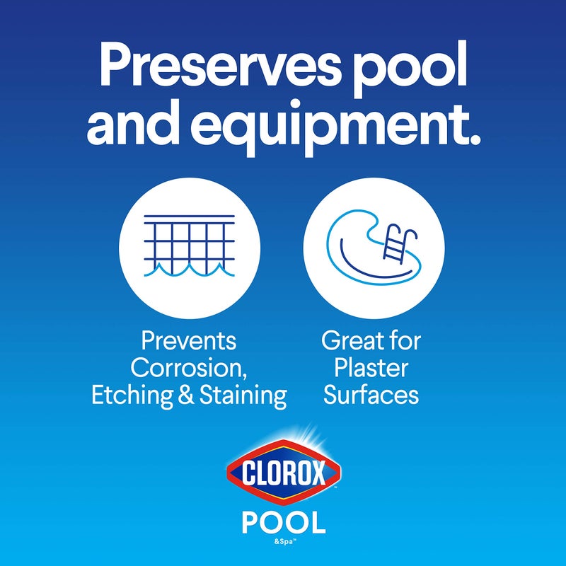 CLOROX POOL & Spa Clorox® Pool&Spa™ Swimming Pool Calcium Hardness Increaser, Prevents Corrosion, Etching and Staining, 4LB (Pack of 1) - Image 2