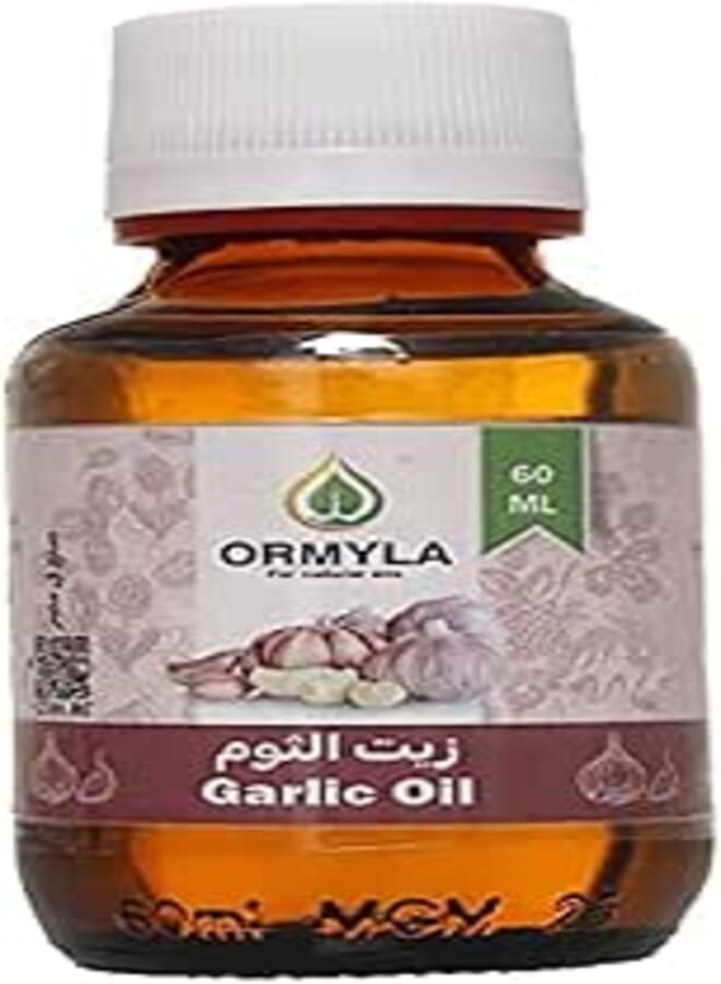 Ormyla Garlic Oil Virgin for Hair, Skin and Body, 60 ml