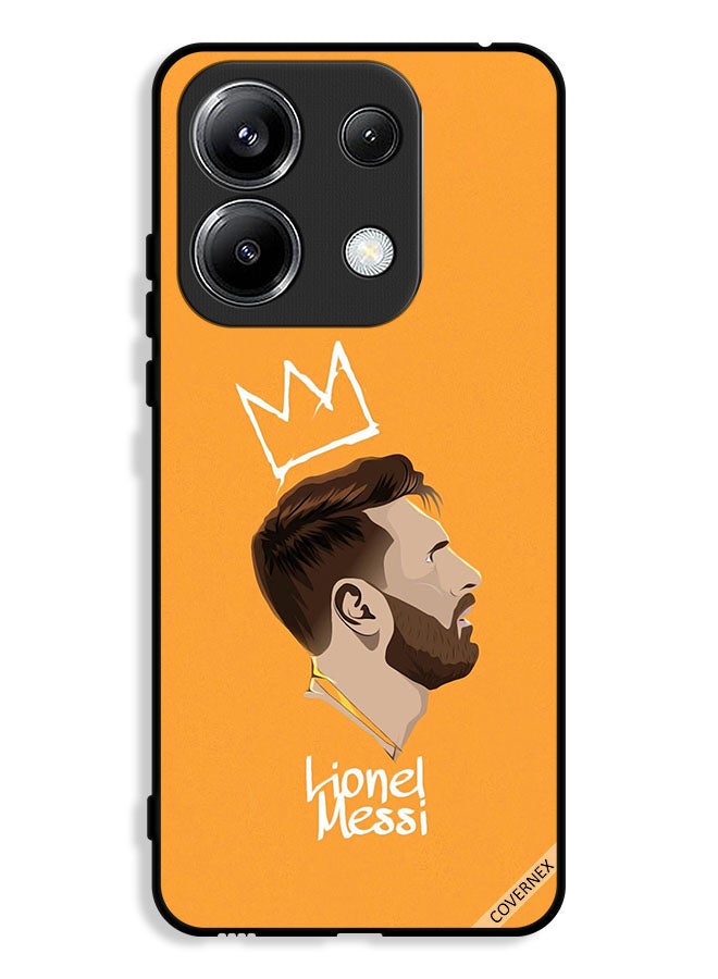 Covernex Xiaomi Poco M6 Pro 4G Protective Case Cover Leo Messi The King - Image 1