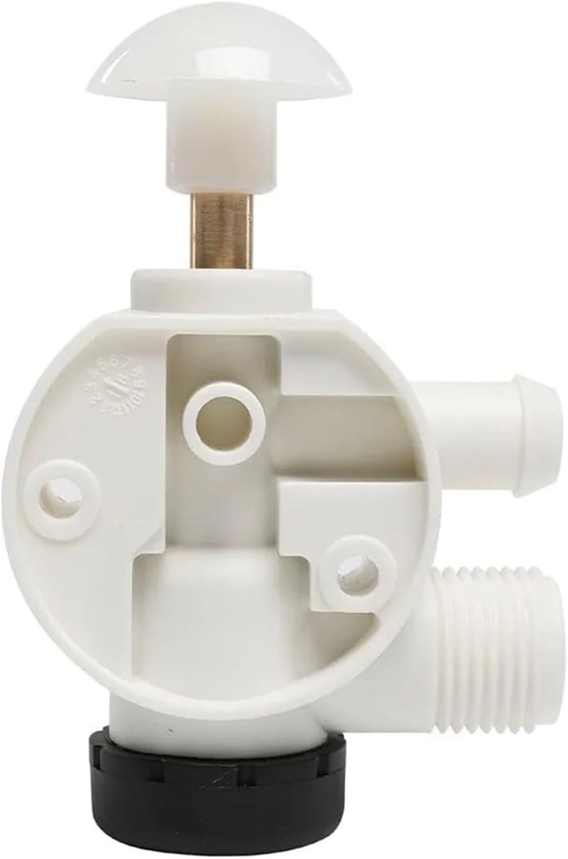 Toilet Water Valve Kit for RV Water Valve Assembly Trailer Toilet Repair Kit Pedal Flush Toilets for Camper Pedal-Flush - Image 2