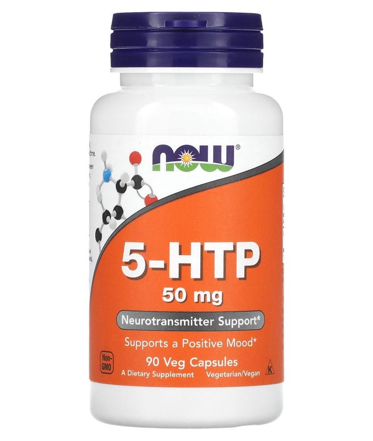 now 5-HTP 50 mg 90 Veg Capsules