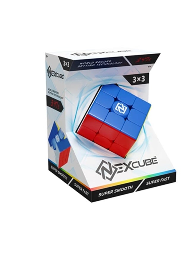 Goliath جوليات NEXcube 3x3 كلاسيكي - مكعب سرعة بدون ملصقات - تقنية فائقة السلاسة تفتح سرعة فائقة لتحطيم الأرقام القياسية! - متعدد الألوان - Image 2