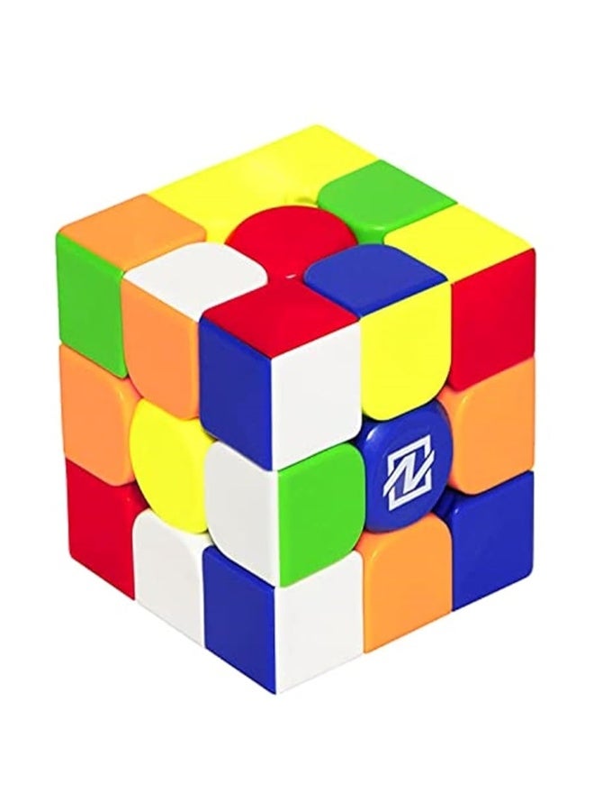 Goliath جوليات NEXcube 3x3 كلاسيكي - مكعب سرعة بدون ملصقات - تقنية فائقة السلاسة تفتح سرعة فائقة لتحطيم الأرقام القياسية! - متعدد الألوان - Image 4