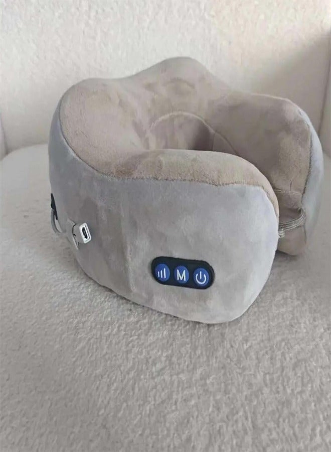 U-Shaped Electric Neck and Shoulder Massage Pillow with Heat Function - Image 5