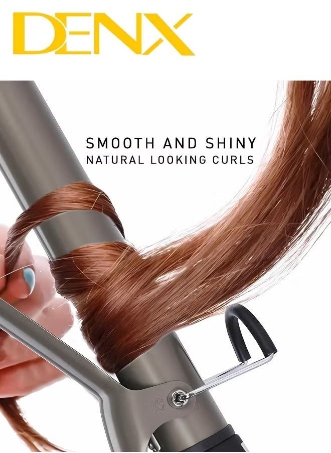 Denx Curly Hair Styling And Curling Device | Hair Curling Iron With 5 Temperature Settings From Denex Dx1346 - Image 3