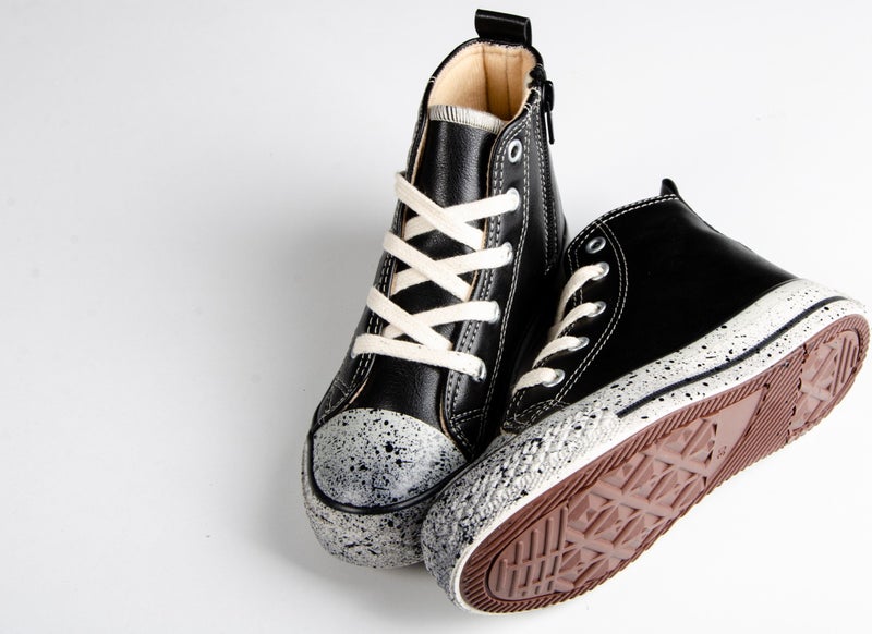 Dadwolf Black Winter Ankle Converse - Image 2