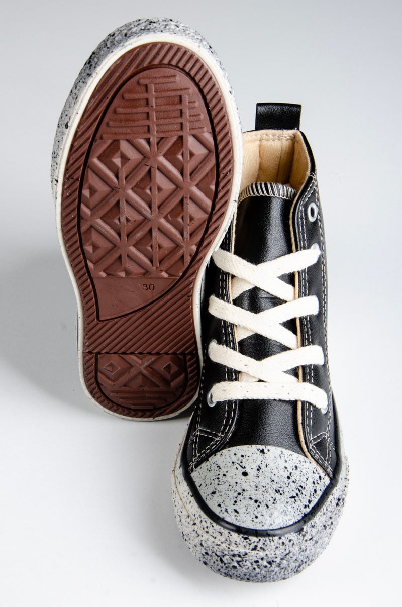 Dadwolf Black Winter Ankle Converse - Image 5