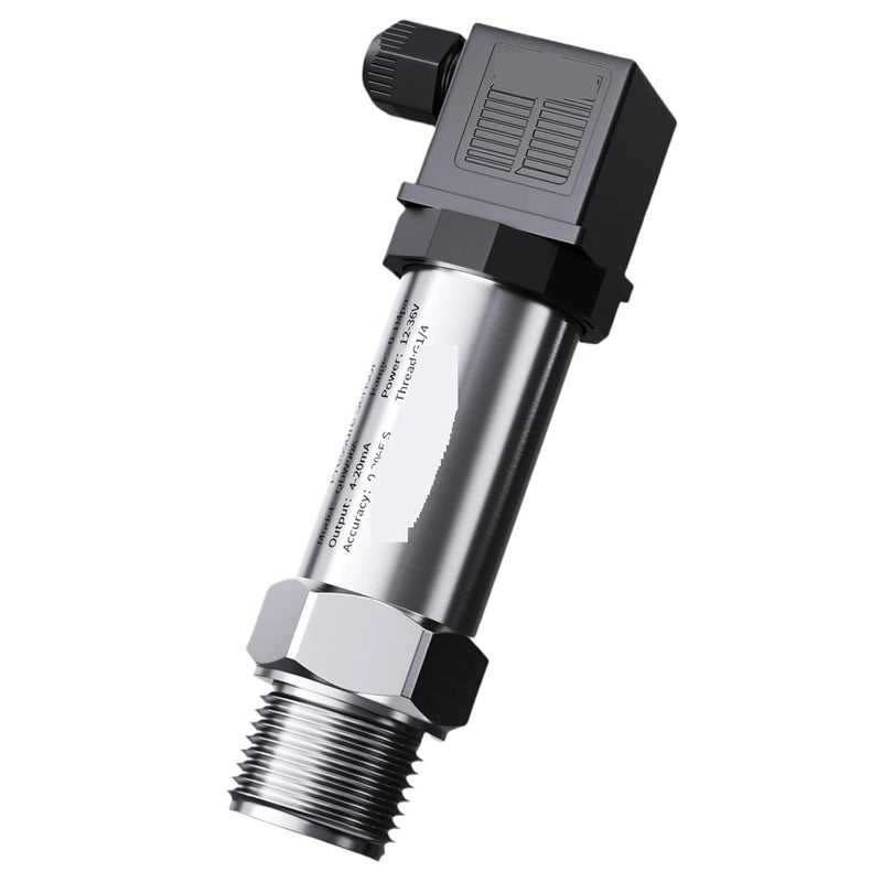 1PCS Pressure Transmitter 4 20ma Sensor 0-10V 12-36V Supply Water Gas Oil Liquid 150psi Gauge NPT1/4 0.1bar 10bar 16 bar 200bar(4-20mA G1-2,0-600bar) - Image 1
