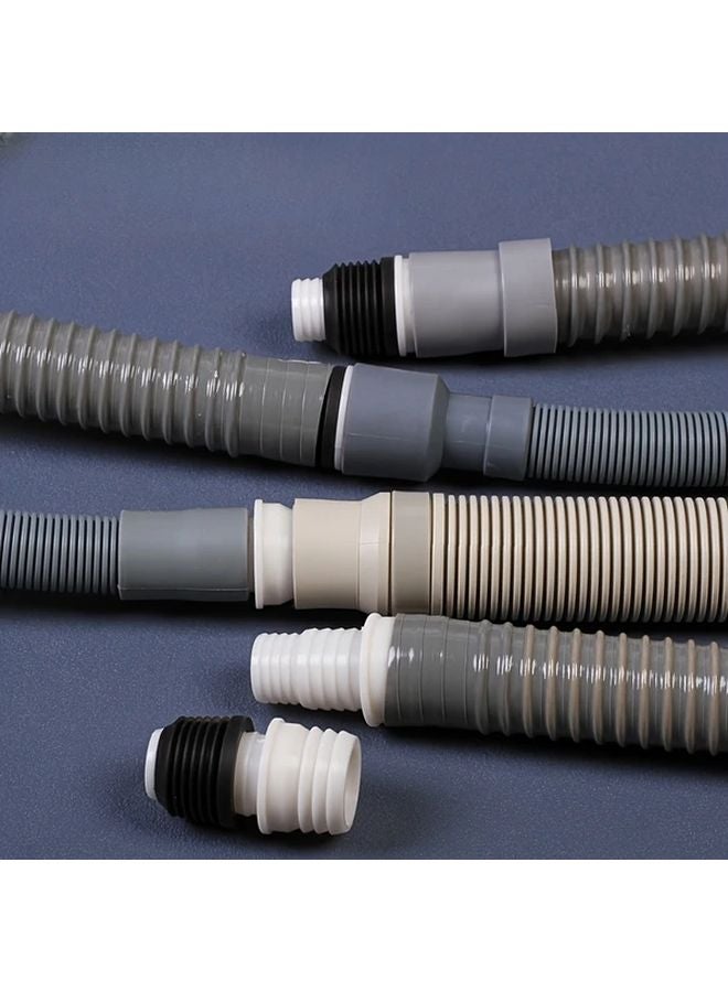 4 قطع مجموعة وصلة مخفضة لأنابيب الصرف، لون عشوائي، محول فينيل متين لأنابيب البولي فينيل كلوريد، الأكريlonيتريل بوتادين ستايرين، والنحاس - Image 2